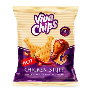Viva csípős csirkehús ízű chips 50 gr