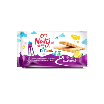 Naty citromos krémmel töltött ostya 160 gr