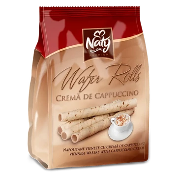 Naty rolls cappuccinós ostyarúd 200gr