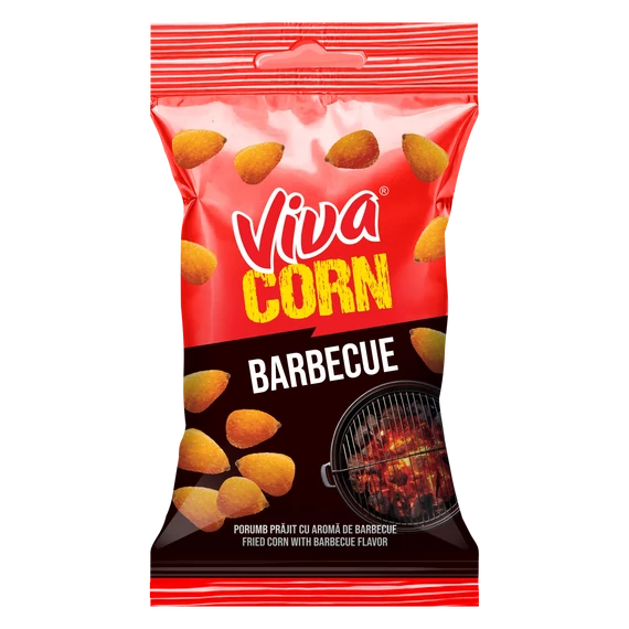 Viva Corn barbecue ízű pörkölt kukorica 70 gr