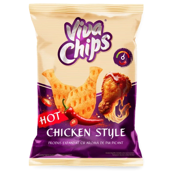 Viva csípős csirkehús ízű chips 100 gr