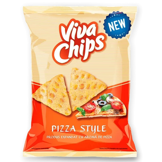 Viva pizzás ízű chips 100 gr