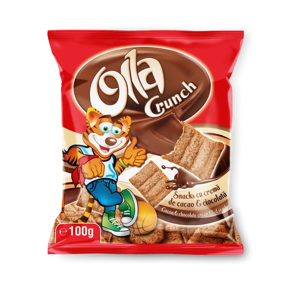 Olla Crunch töltött gabona pehely csokis 100 gr