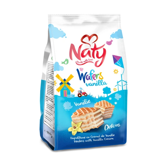 Naty vaníliás ostya 140 gr
