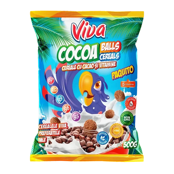 Viva kakaós gabonagolyó 250gr