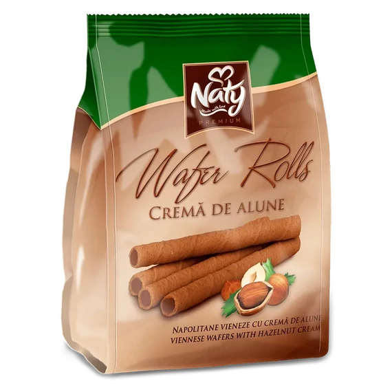 Naty rolls mogyorós ostyarúd 200gr